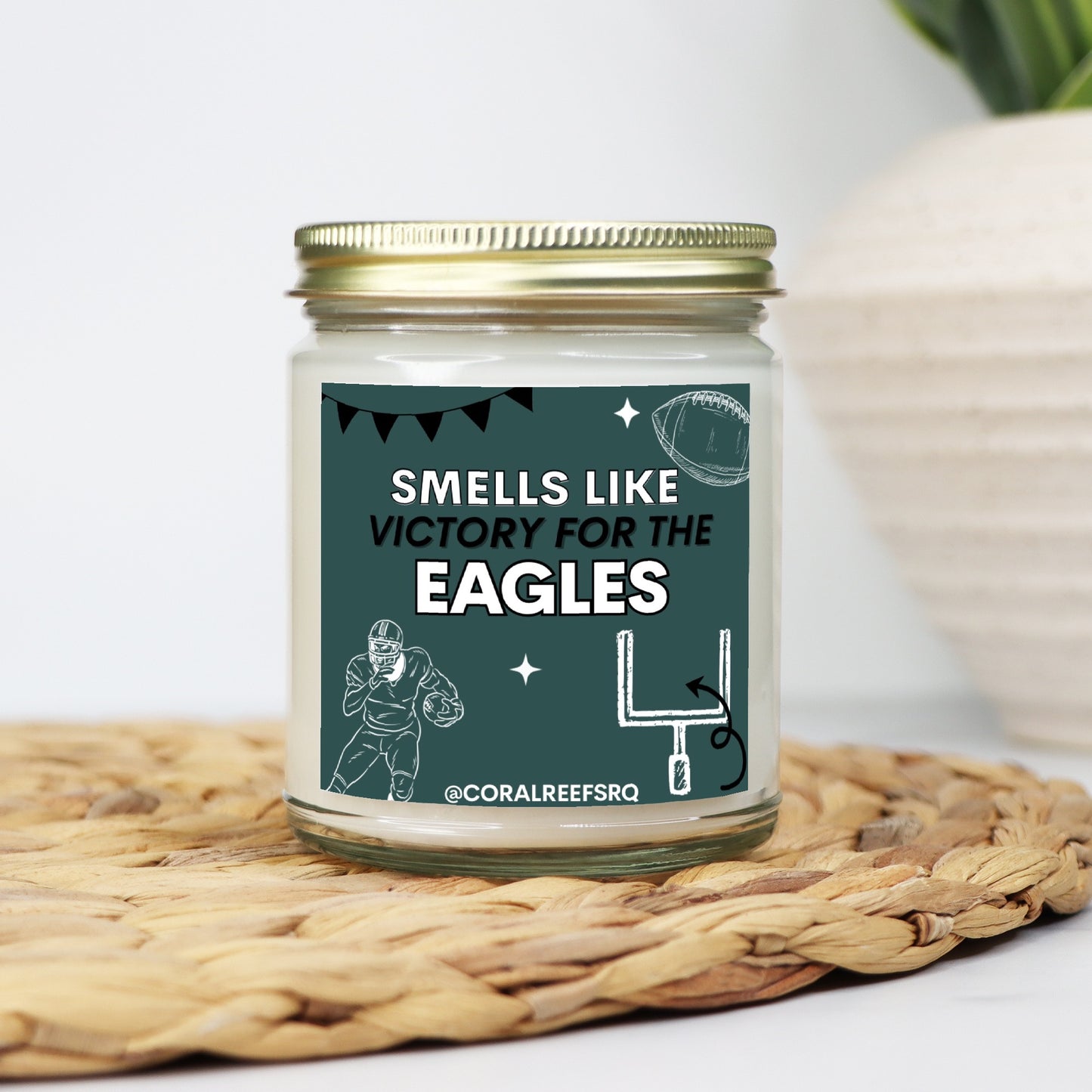Eagles Victory Candle
