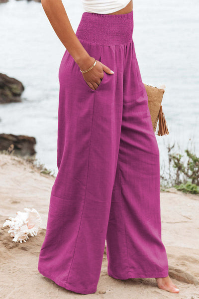 Moroccan Pants - coral & reef 