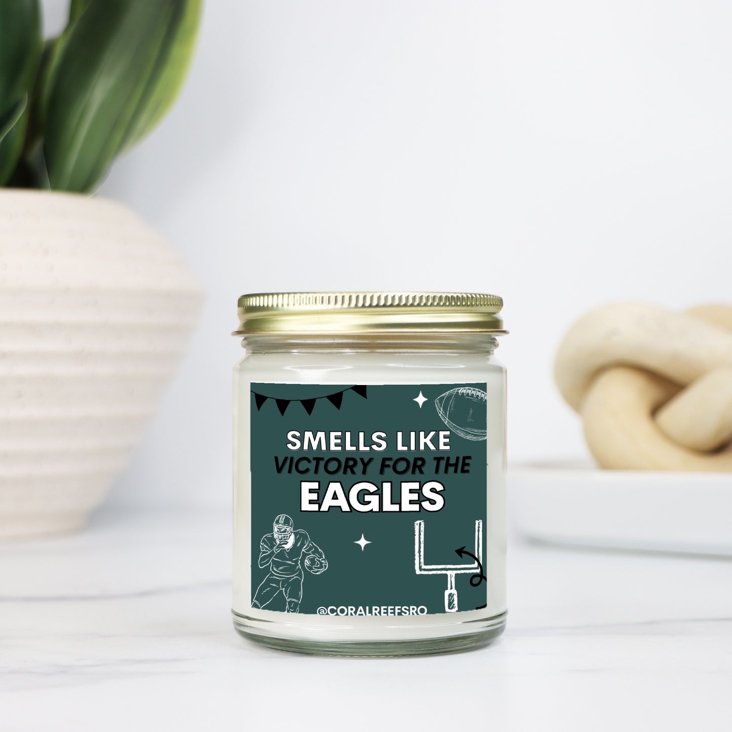 Eagles Victory Candle
