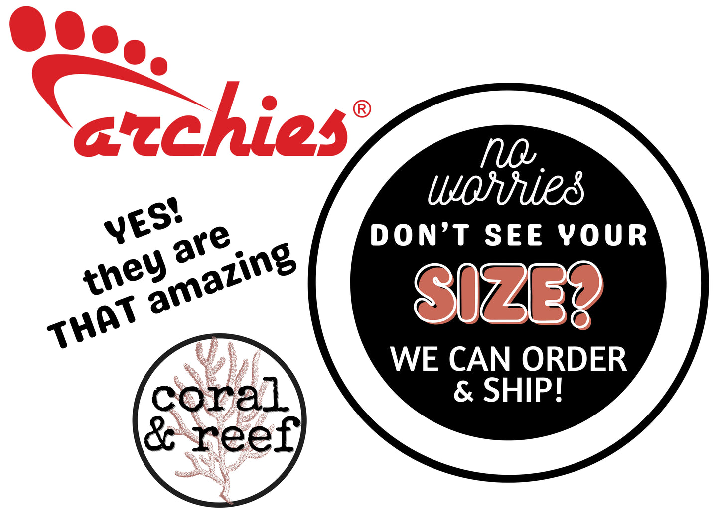 Archie's - coral & reef