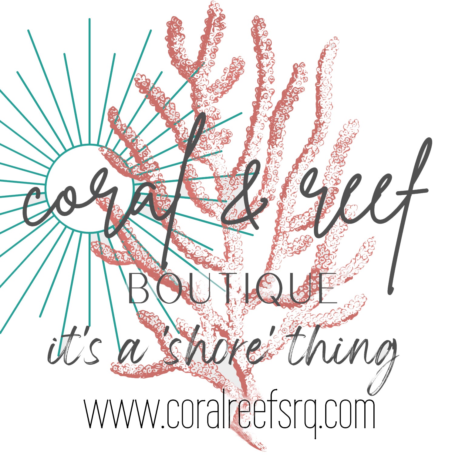 Stickers  coral & reef .