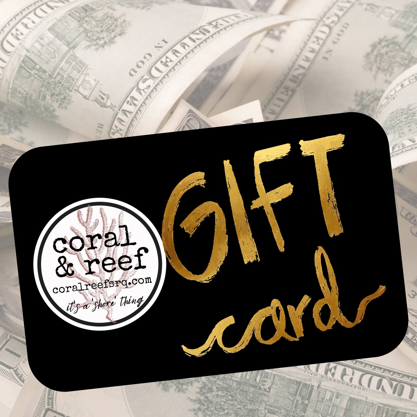 Gift Card - coral & reef
