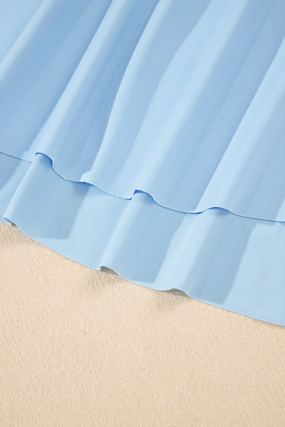 Sky Blue Lined Tennis Skorts