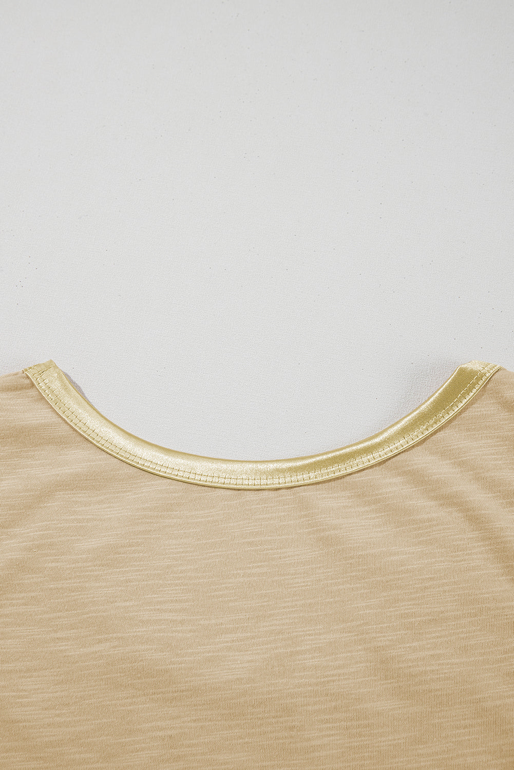 Metallic Sheen Scoop Neck Tank Top