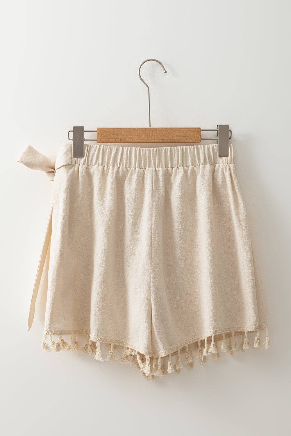 Tassel Trim Bohemian Mini Skort