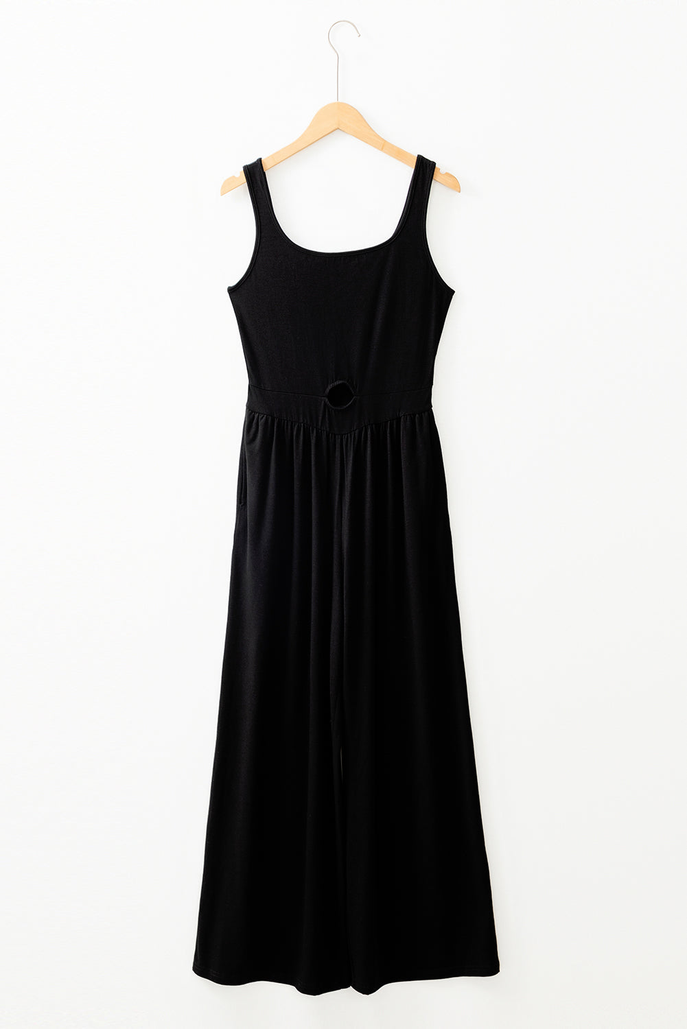 Black Peekaboo Jumpsuit