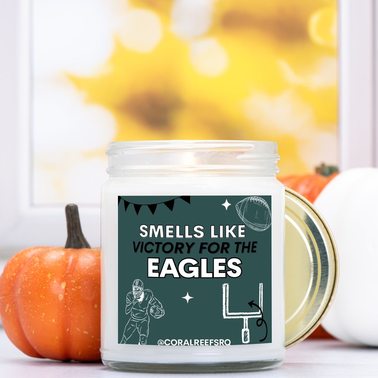 Eagles Victory Candle
