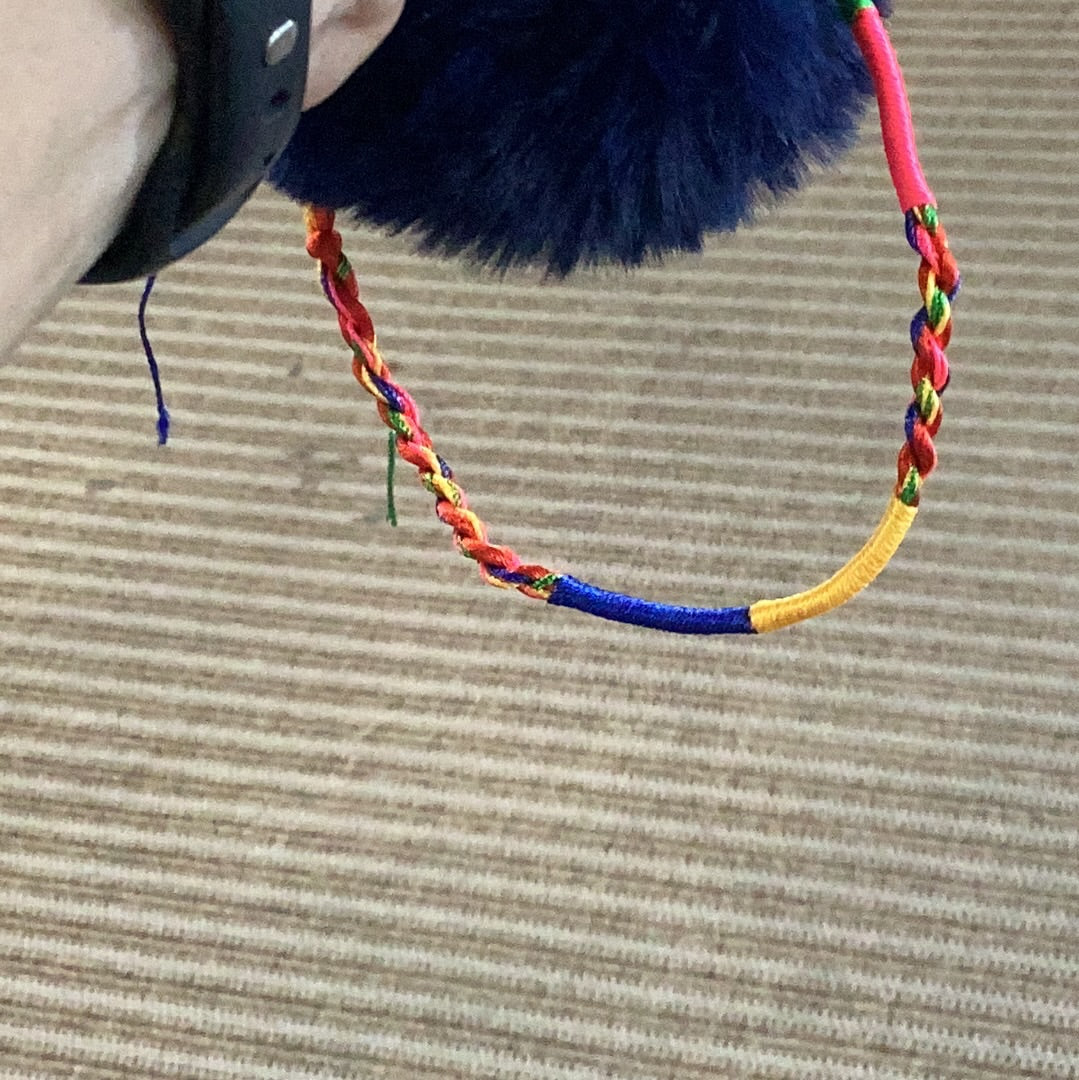 Friendship Bracelet - coral & reef