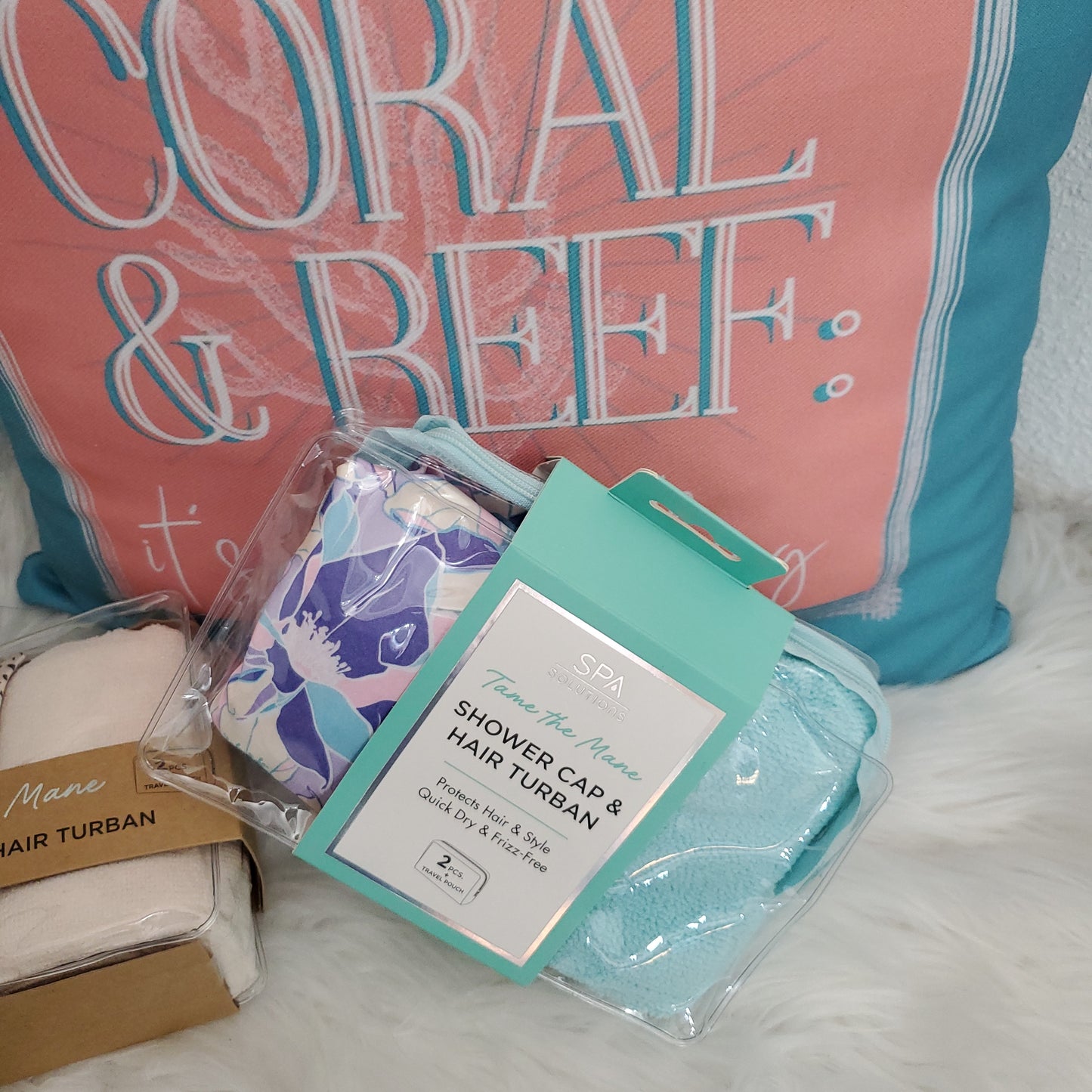 Spa Accessories & Sets - coral & reef