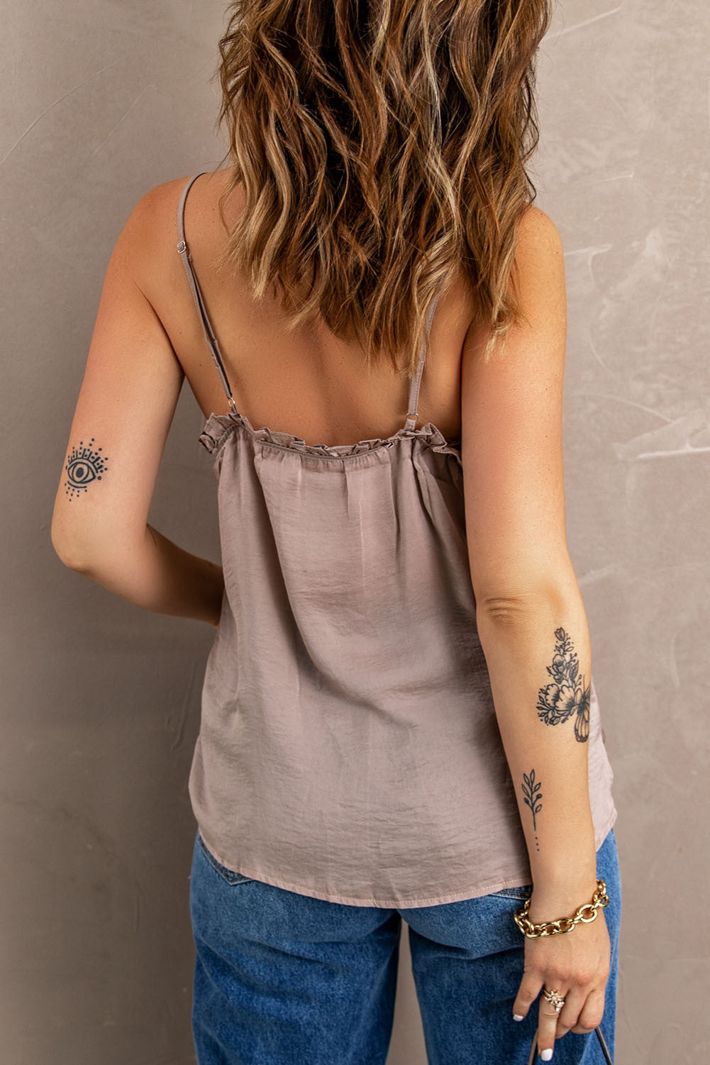 Lux Cami Tank - coral & reef