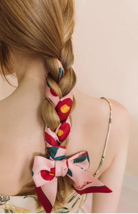 Twilly Scarves - coral & reef
