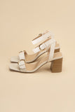 TREATY-S Buckle Sandal Heel