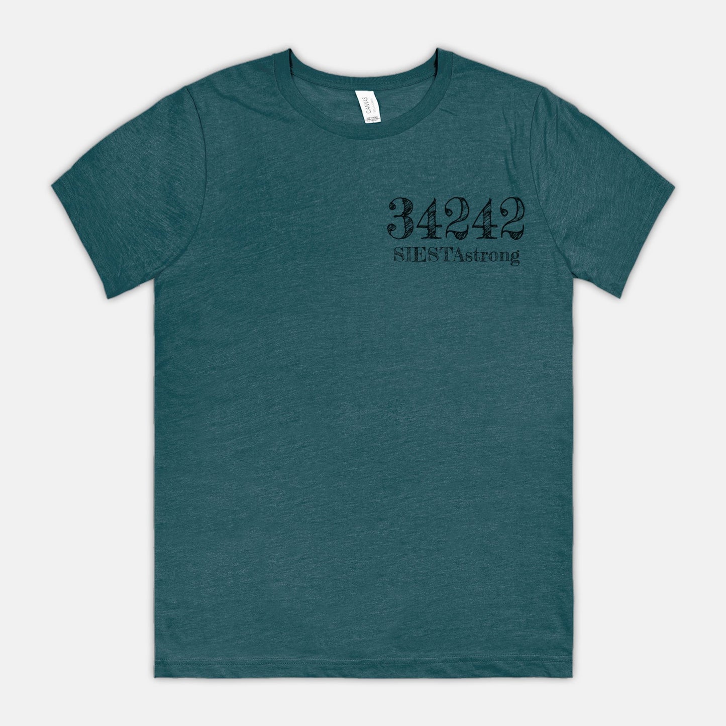 SIESTAstrong zip code tee