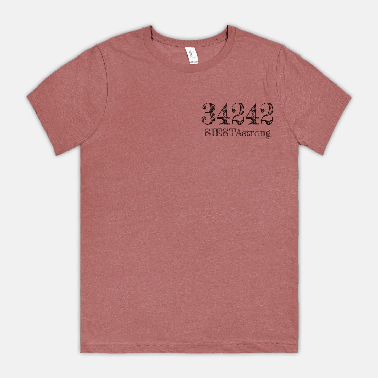 SIESTAstrong zip code tee