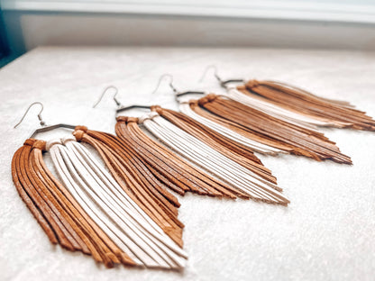 Chinook Fringe Hoop Earrings