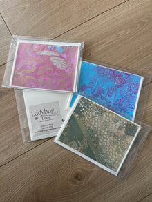 Ladybug Lines Cards