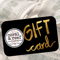 Gift Card - coral & reef 