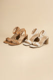 TREATY-S Buckle Sandal Heel