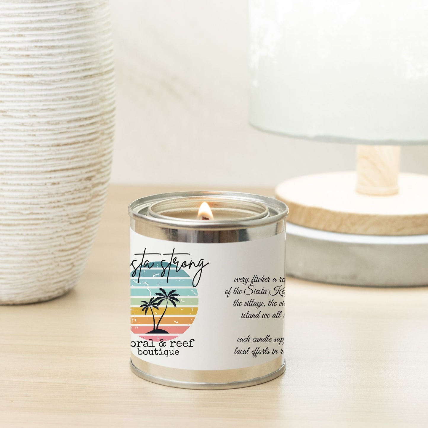 SIESTAstrong Paint Can Candle