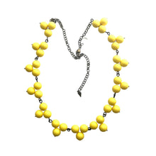 Yellow Matte Tricot Necklace