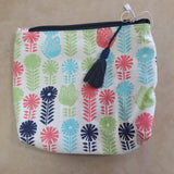Zippy Pouches  coral & reef .