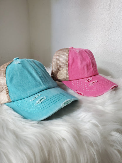 Hats  coral & reef .