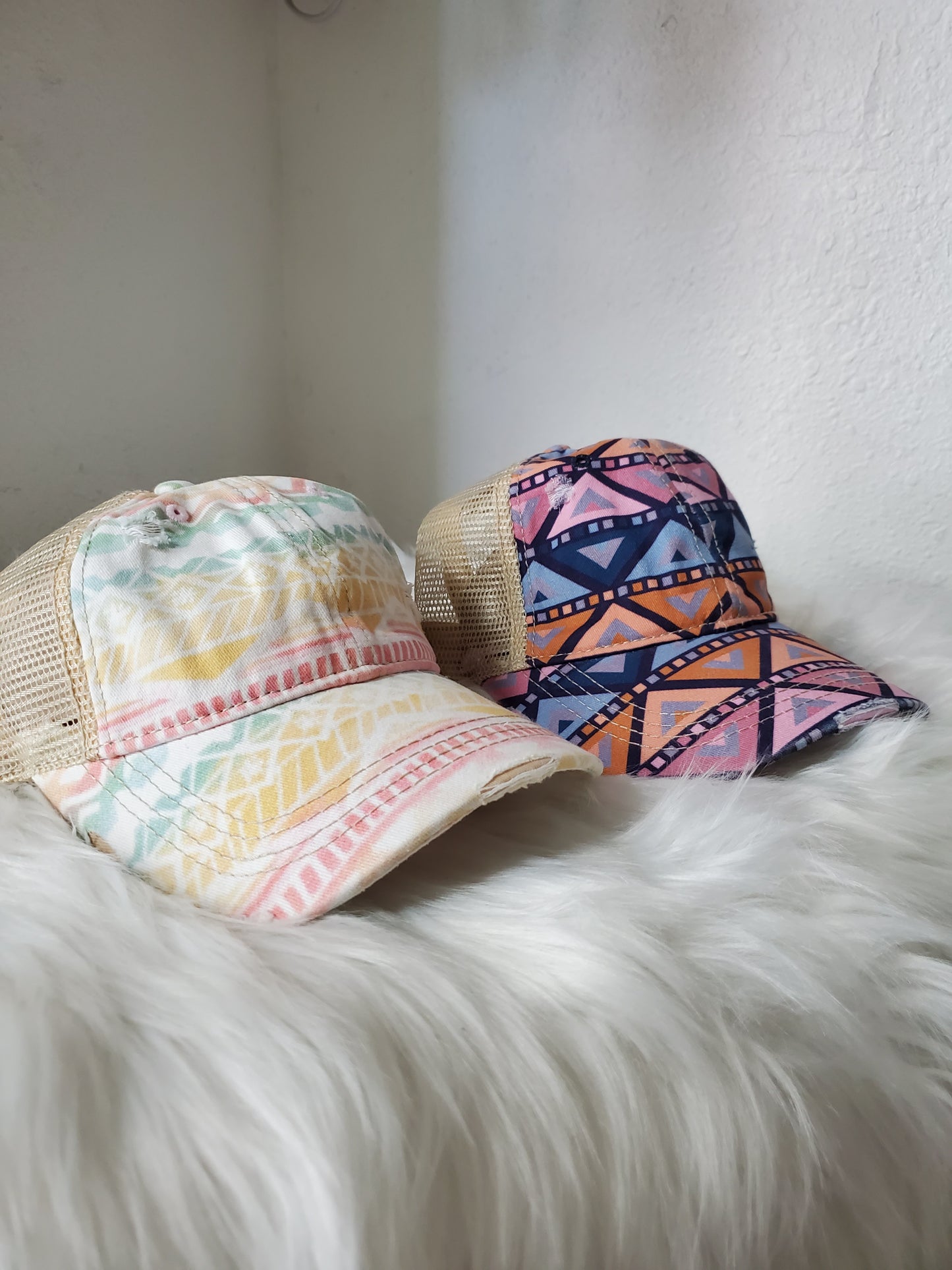 Hats  coral & reef .