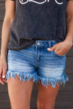 Fringed Out Shorts  coral & reef .