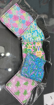 Cell Wallets - coral & reef