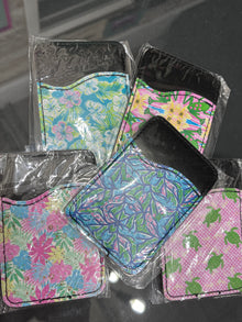 Cell Wallets - coral & reef