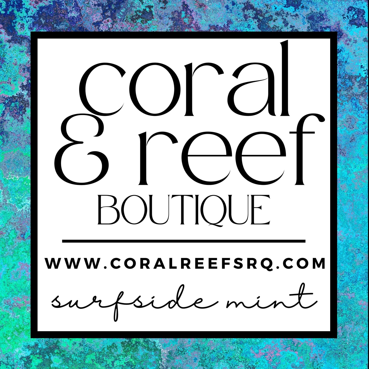 Surfside Mint Lip Balm  coral & reef